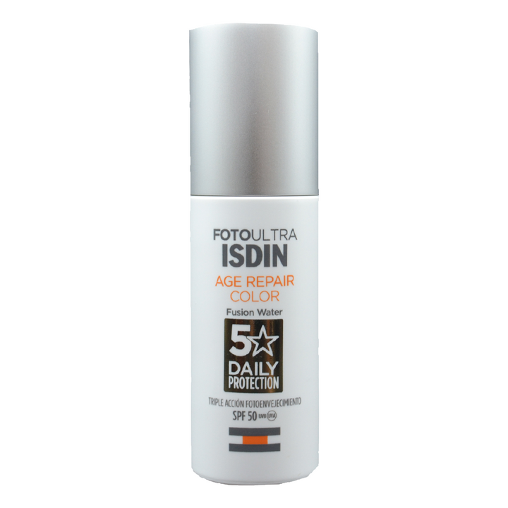 ISDIN FotoUltra Age Repair Color SPF 50 50ml tinted sunscreen