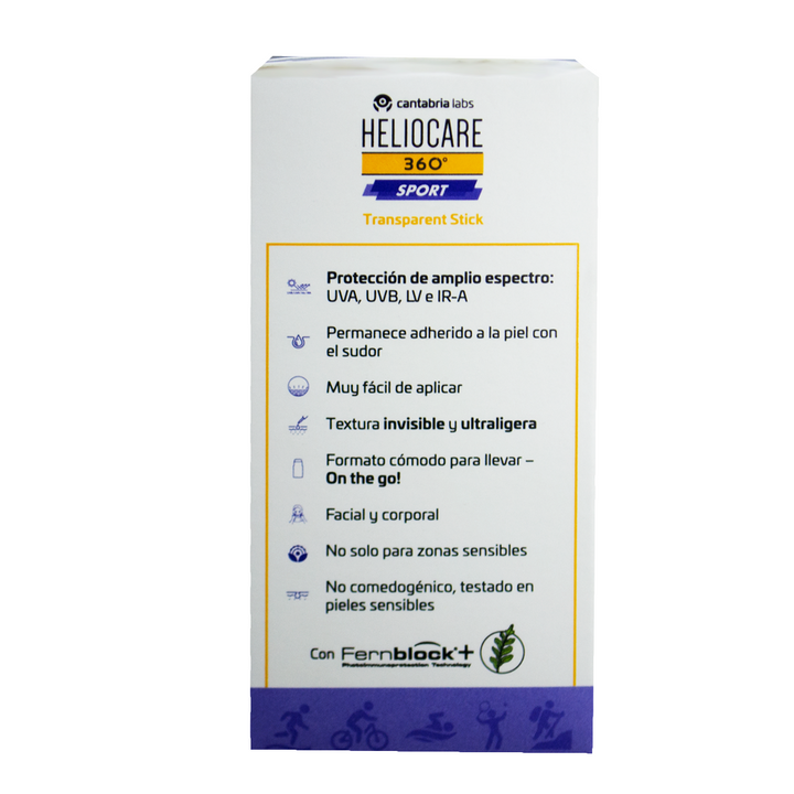 Cantabria Heliocare 360 Sport Stick SPF 50 25g sunscreen