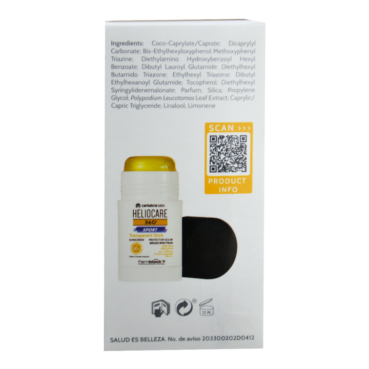 Cantabria Heliocare 360 Sport Stick SPF 50 25g sunscreen